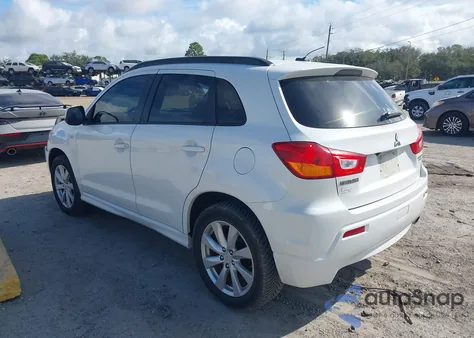 2012 Mitsubishi Outlander Sport Se from USA, damaged, VIN JA4AP4AU8CZ009323